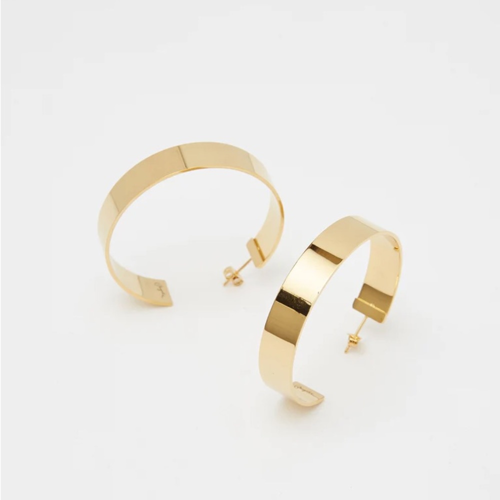 Bagatiba Oversized Roma Hoops